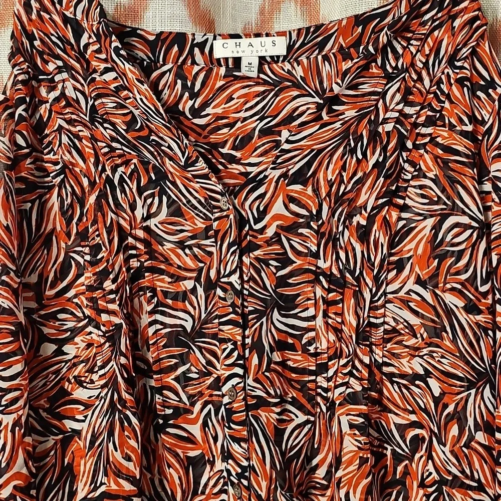 Chaus Womens Blouse - Picture 3 of 5